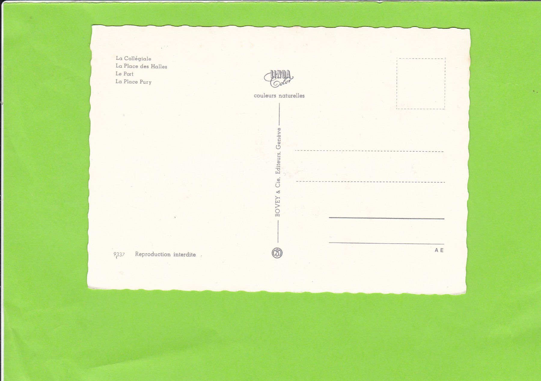 Cartes postales: Neuchatel – D'occasion à St. Peterzell par neckertal 1