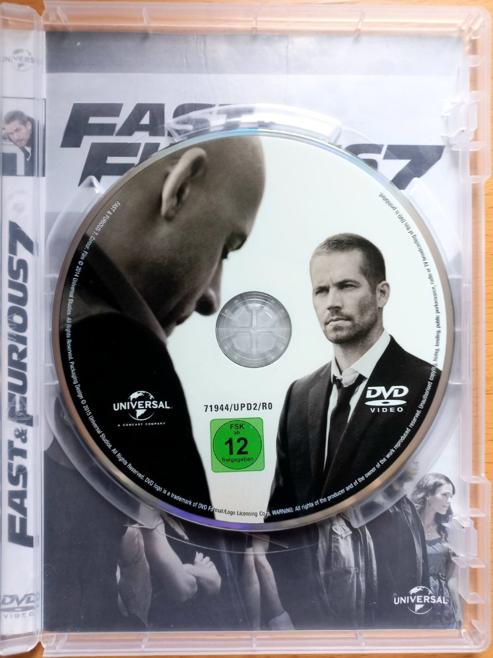 Tutti i DVDs: DVD D/E/I/Türk - Fast & Furious 7 – Usato da Niederuzwil venduto da lubimaja 1