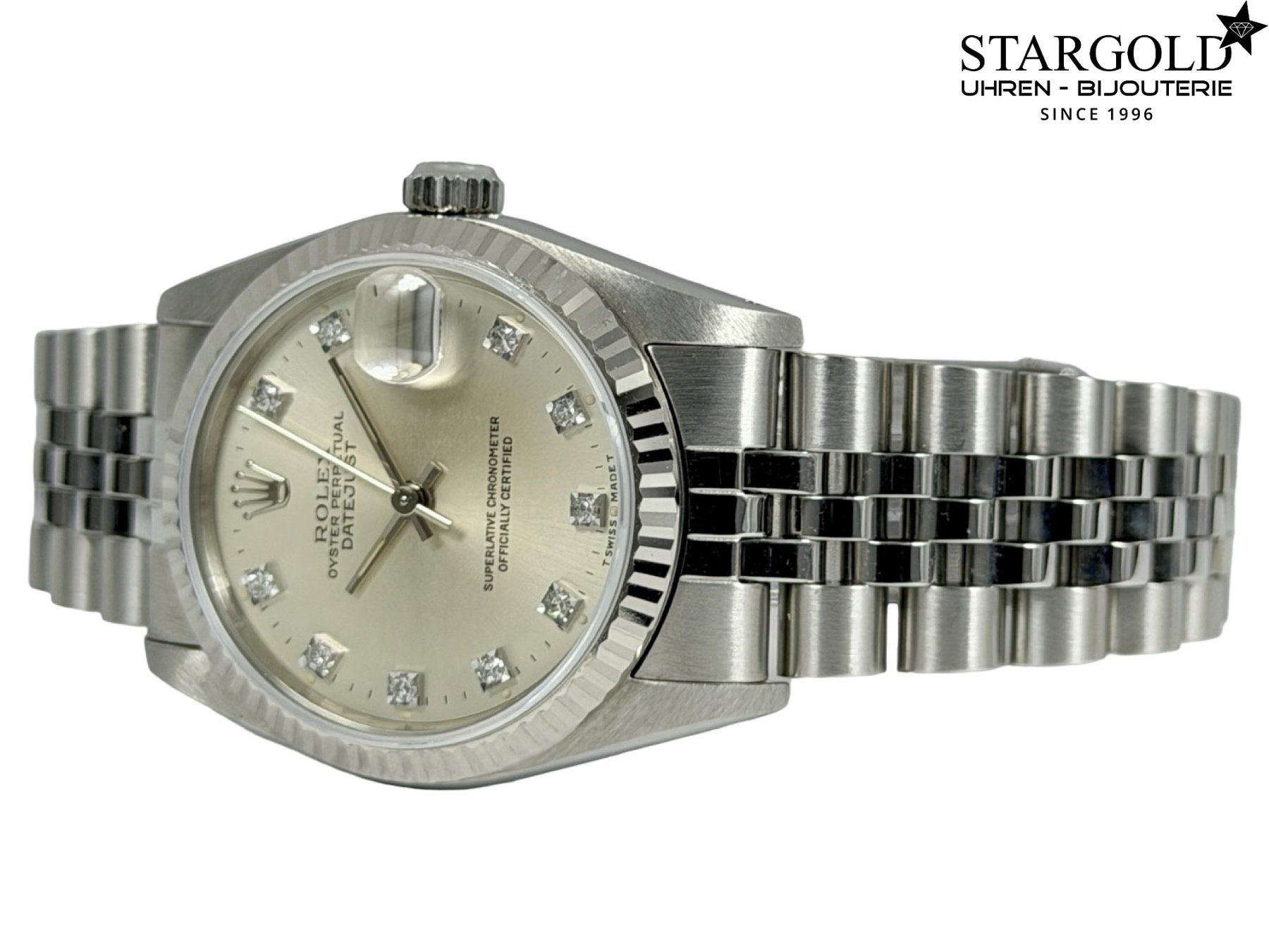 Rolex Uhren: Rolex Datejust 31 mit Diamanten - 68274 – Gebraucht aus Zürich von Stargold-Uhren 1