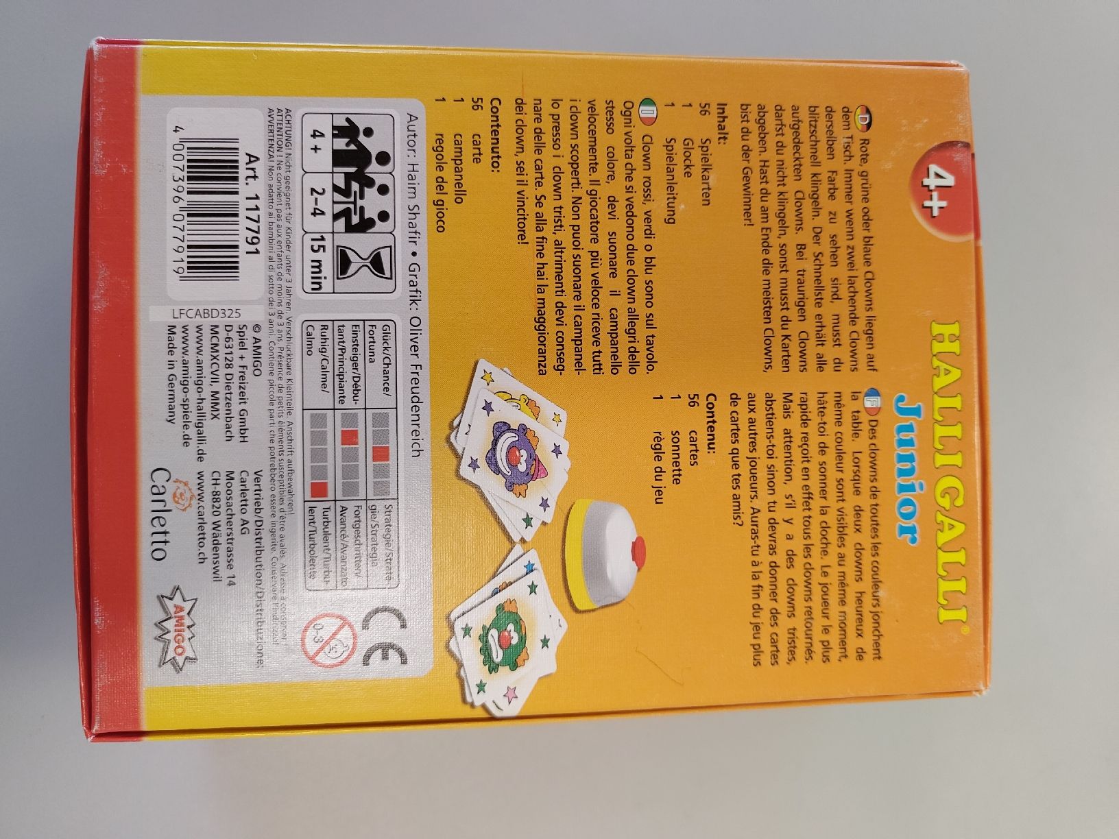 Amigo Giochi: Halli Galli Junior – Usato da Bern venduto da mwa_xj5p 1