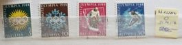 ST130) W25w-28w, Olympiade 1948 St. Moritz Satz Kt. 22.-