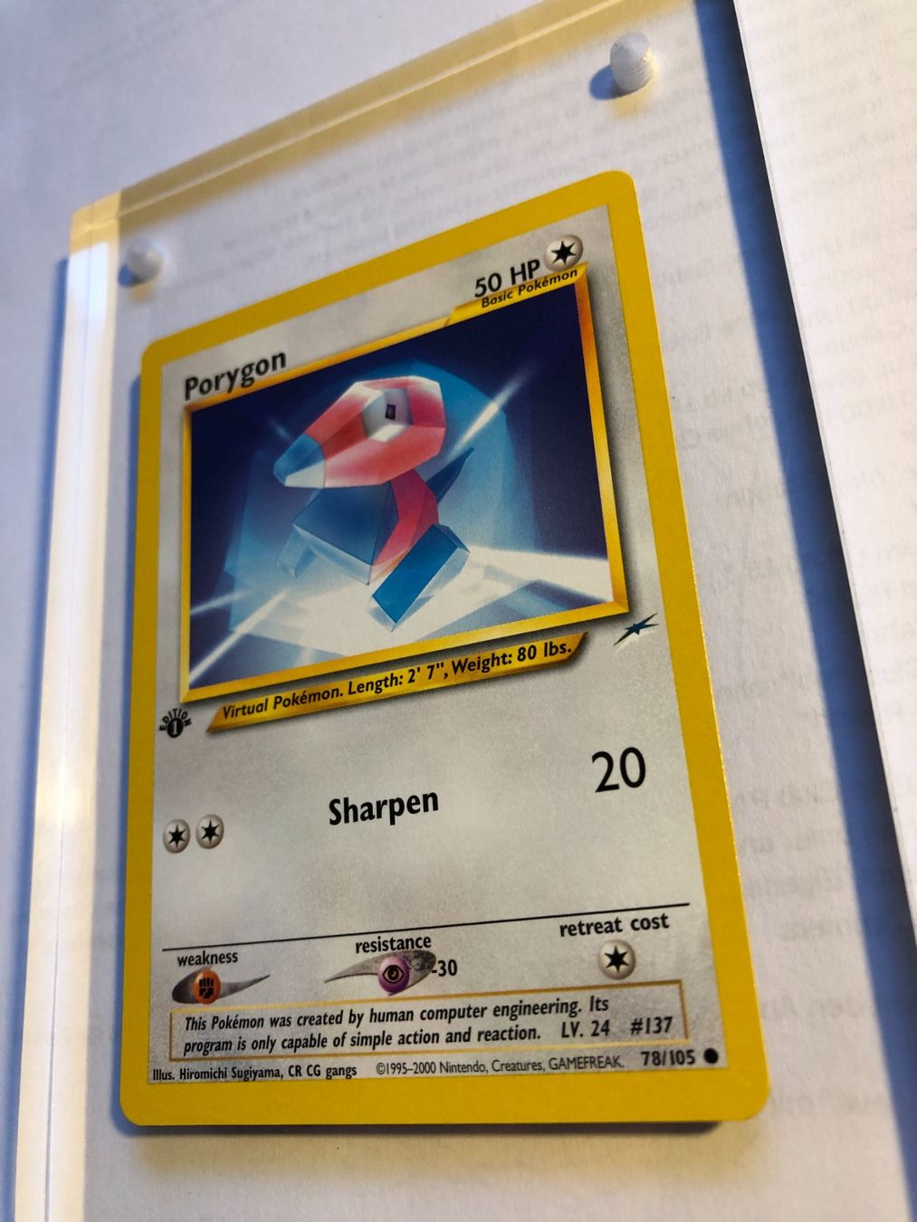 Carte collezionabili: Porygon 1st Neo Destiny - MINT - ab 1.- – Usato da Giubiasco venduto da dan_pr8b 2