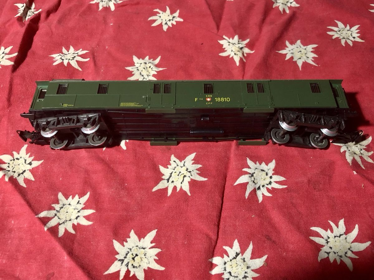 Märklin Modellini di ferrovie: Märklin Güterpostwagen mit OVP – Usato da Balsthal venduto da hammer008 2