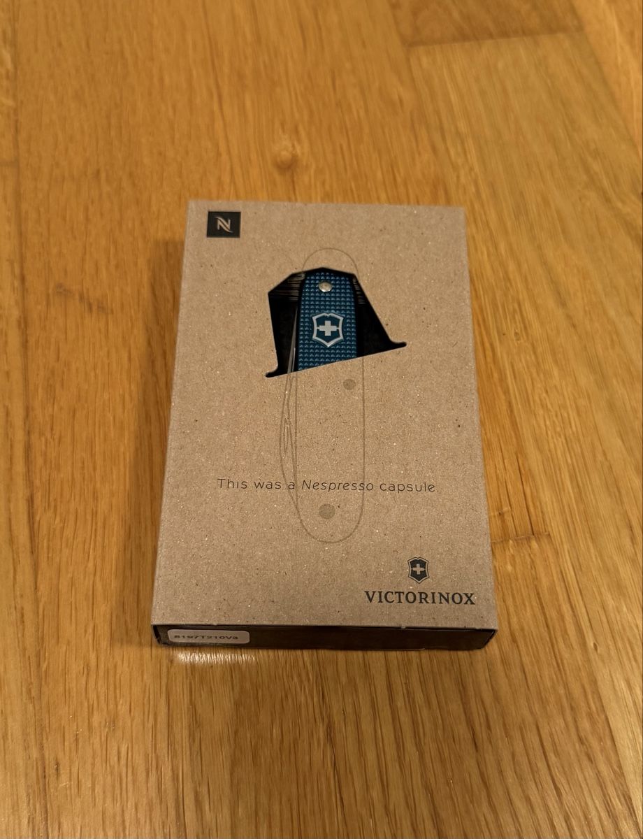 Victorinox Taschenmesser: Victorinox Nespresso – Neu und originalverpackt aus Jegenstorf von r_bue 1