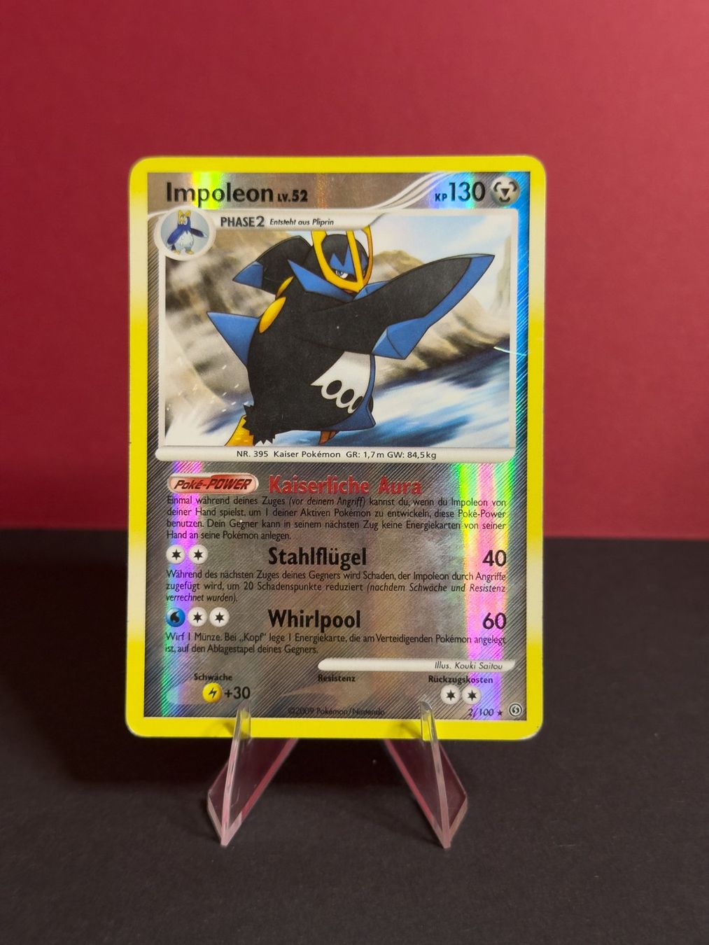 Pokémon Sammelbilder & Trading cards: Empoleon #2 Pokémon Reverse Holo Rare – Gebraucht aus Cham von JCollects