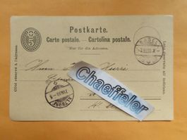 alte Postkarte 1890