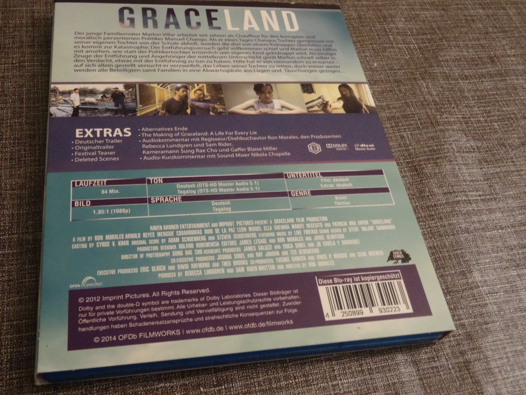 Alle DVDs: BLU-RAY GRACELAND – Gebraucht aus Olten von Disc-Verkauf 1