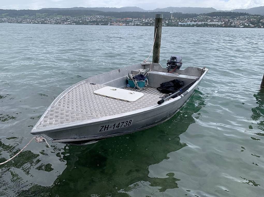 Barche: Aluboot, Fischerboot 8PS – Usato da Erlenbach ZH venduto da pla_lh6k