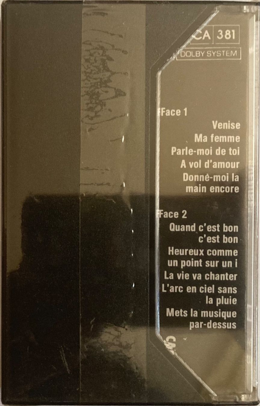 Musicassette: SACHA DISTEL - VENISE – Nuovo e nell'imballaggio originale da Poliez-Pittet venduto da Newtown-Records 1