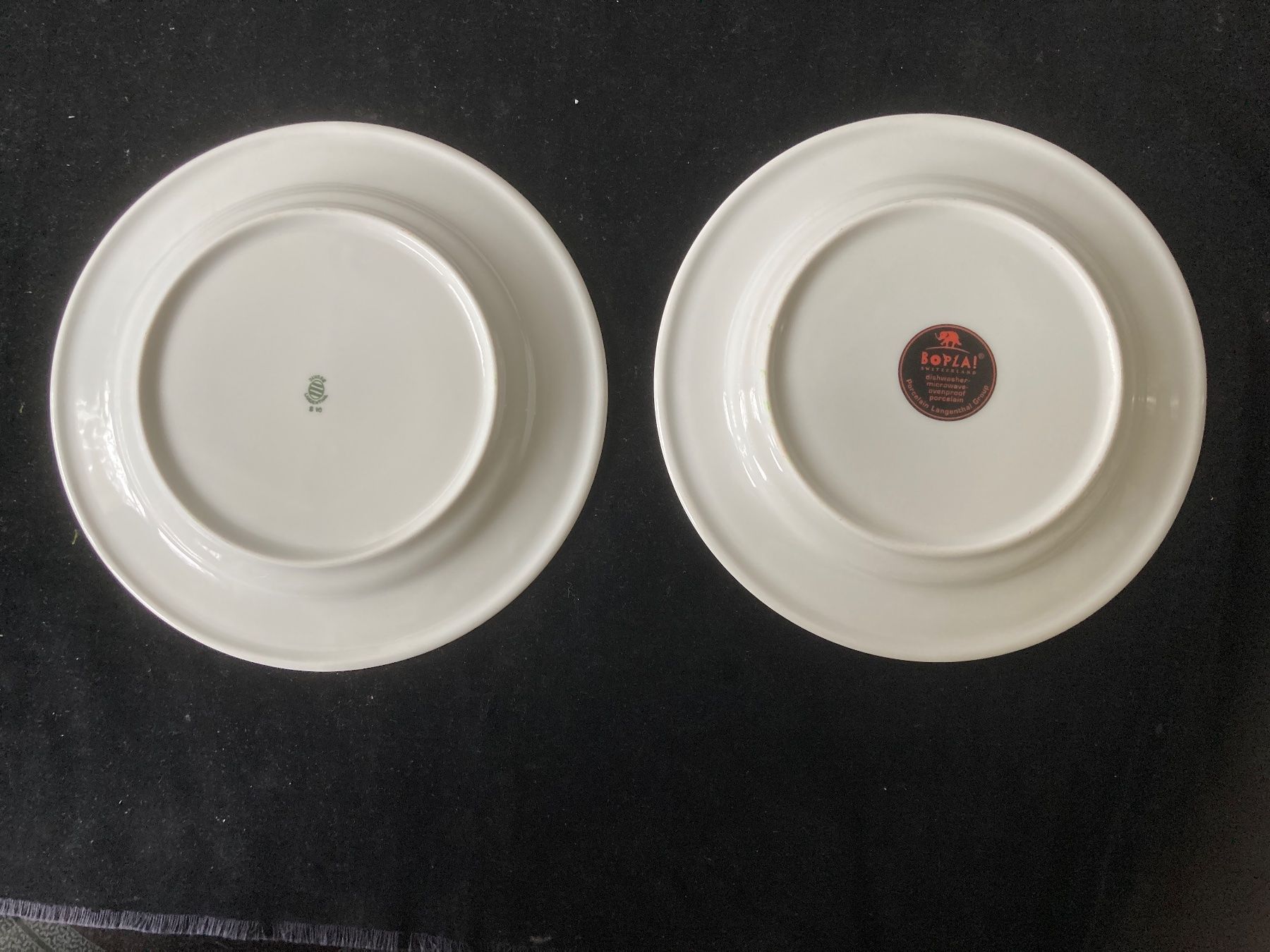 Bopla Teller: 2 Langenthal Dessert - Teller – Gebraucht aus Zürich von Chaeffeler 1