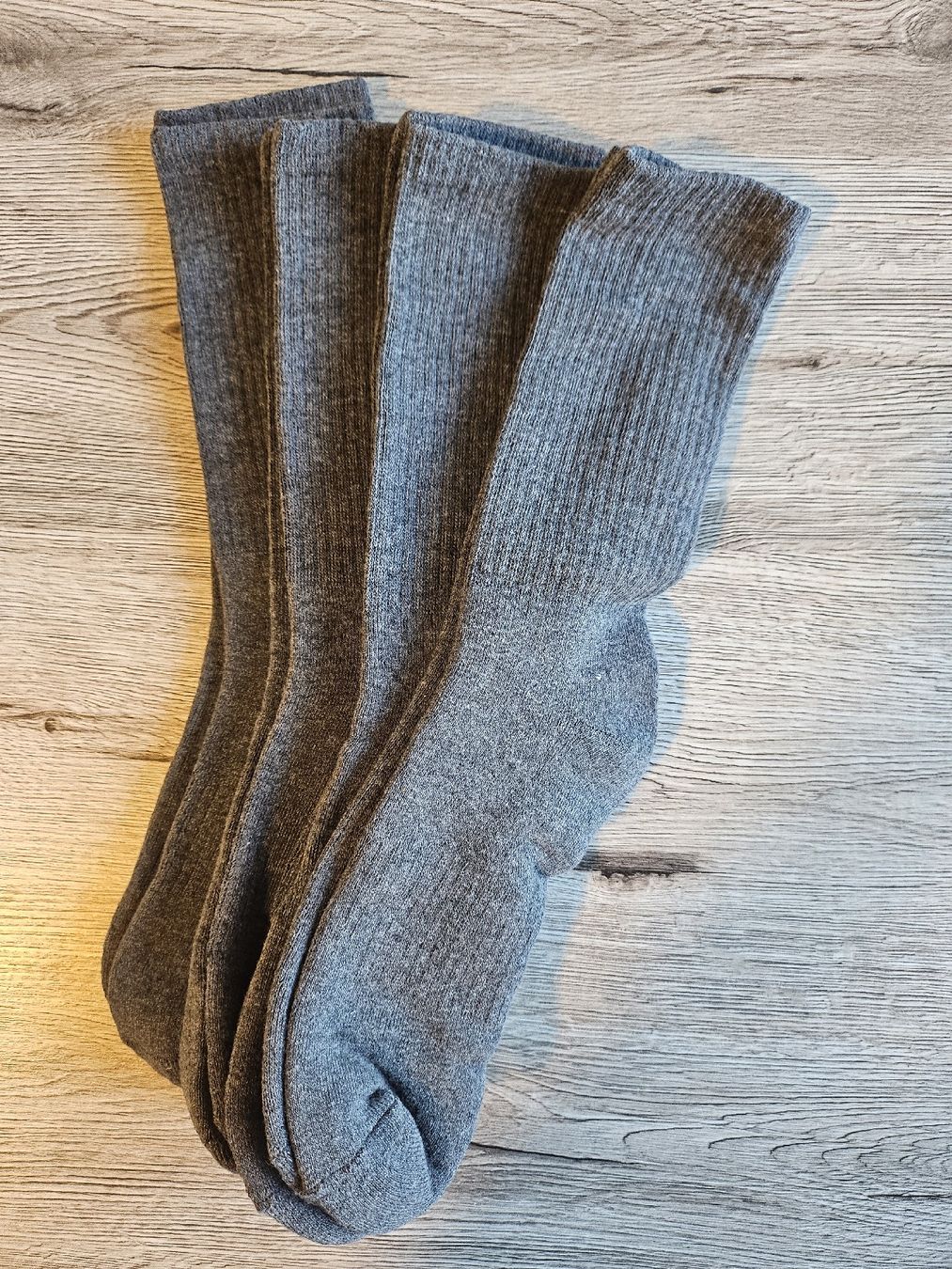 Calze: Warme Socken, Grau, Grösse 36-38 – Nuovo e nell'imballaggio originale da Hunzenschwil venduto da nudget