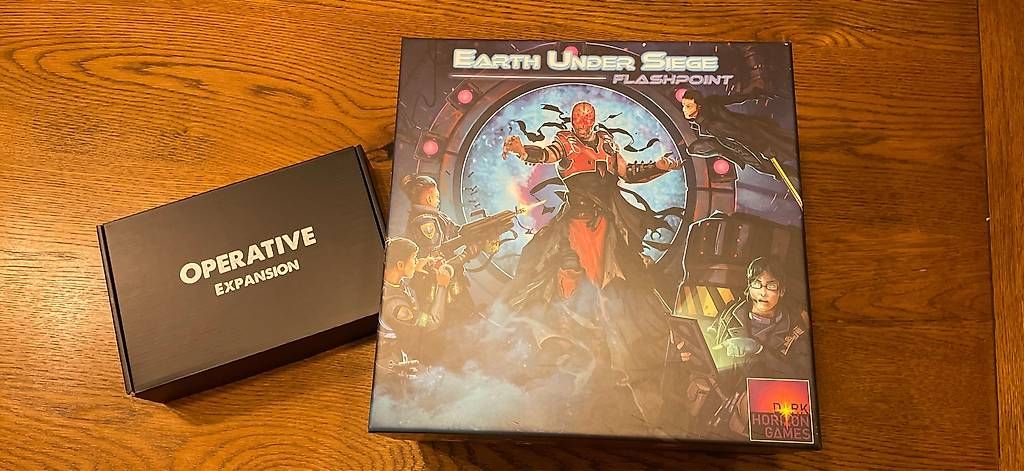 Spiele: Brettspiel Earth Under Siege inkl. Erweiterung – Gebraucht aus St. Gallen von Olivierg