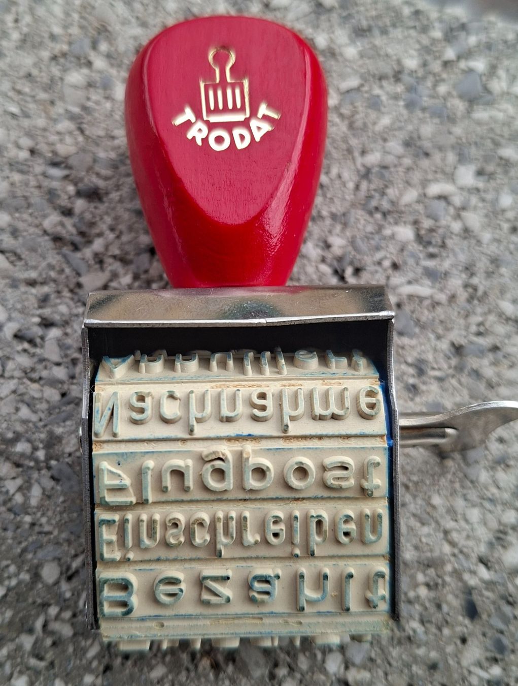 Trodat Stempel: Stempel TRODAT – Gebraucht aus Bern von Griffs_jetzt_zue