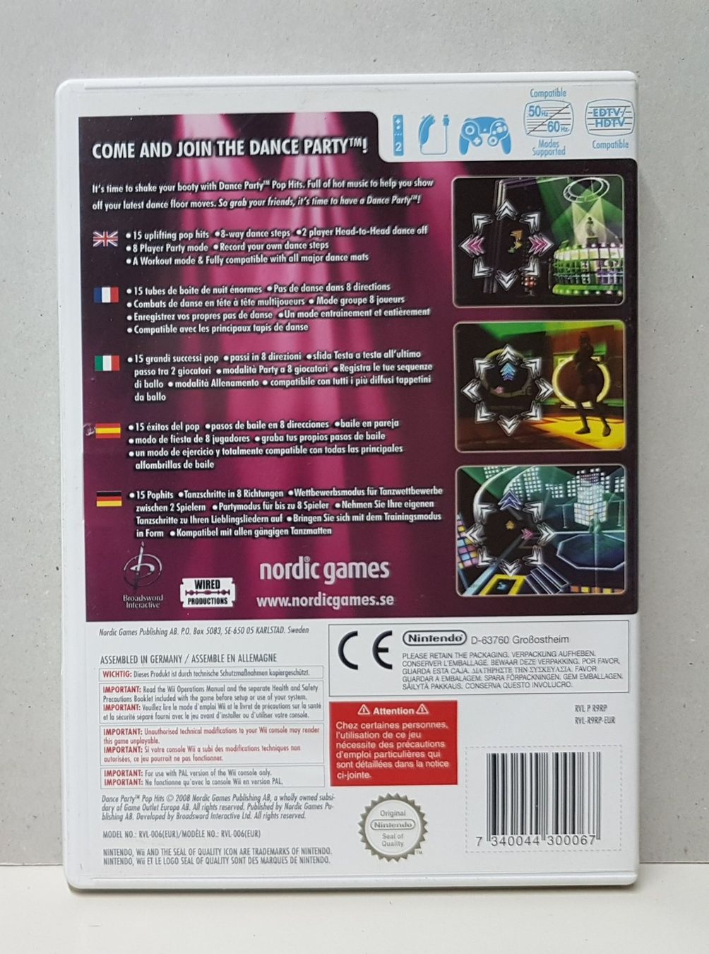 Nintendo Giochi: 😎Dance Party Pop Hits + Dance  Wii – Usato da Schüpfheim venduto da Games_Spielkonsolen 2