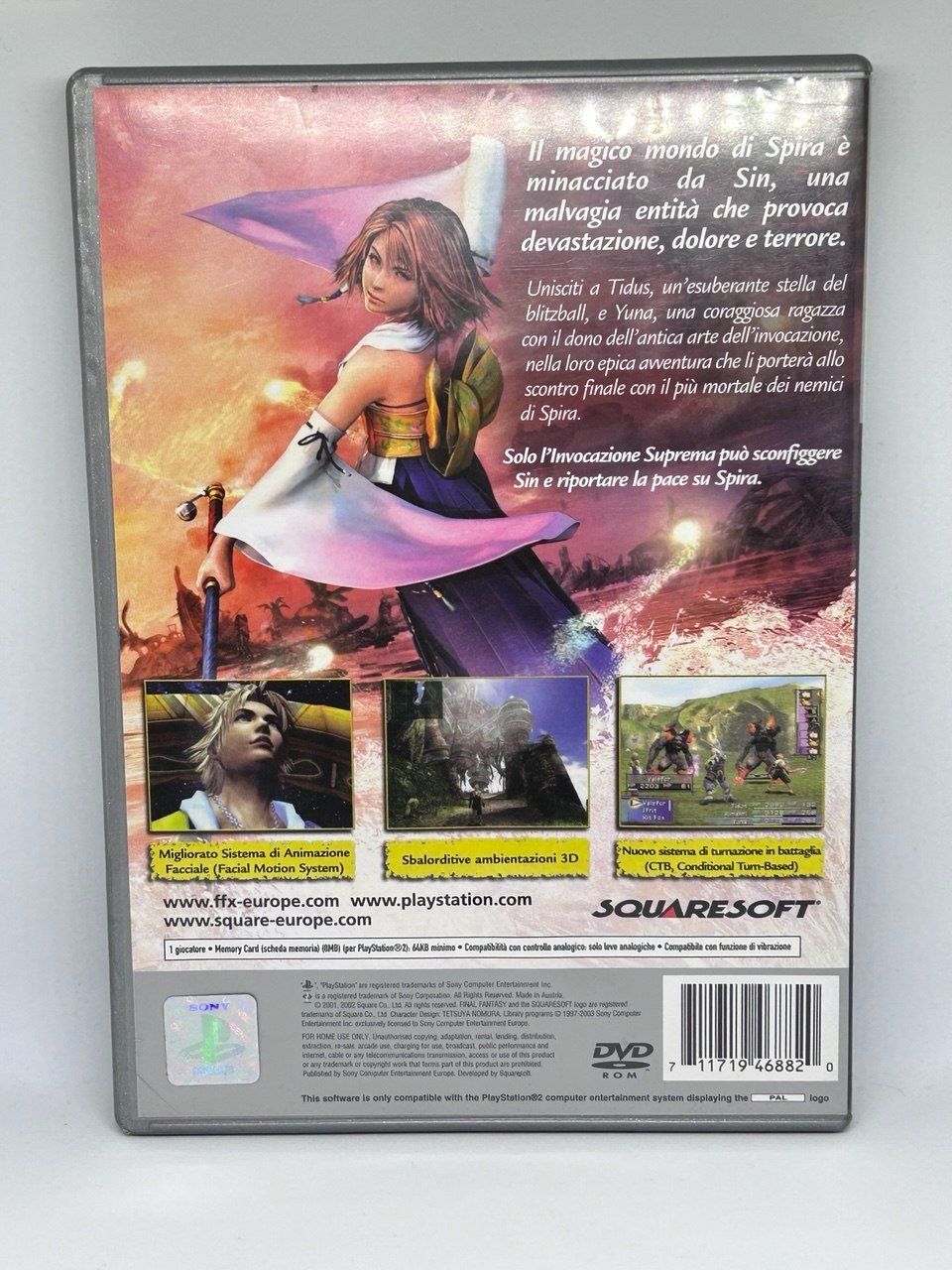 Sony Giochi: Final Fantasy X per PlayStation 2 – Usato da Giubiasco venduto da LorisVale 1
