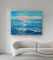 Sparkling waves