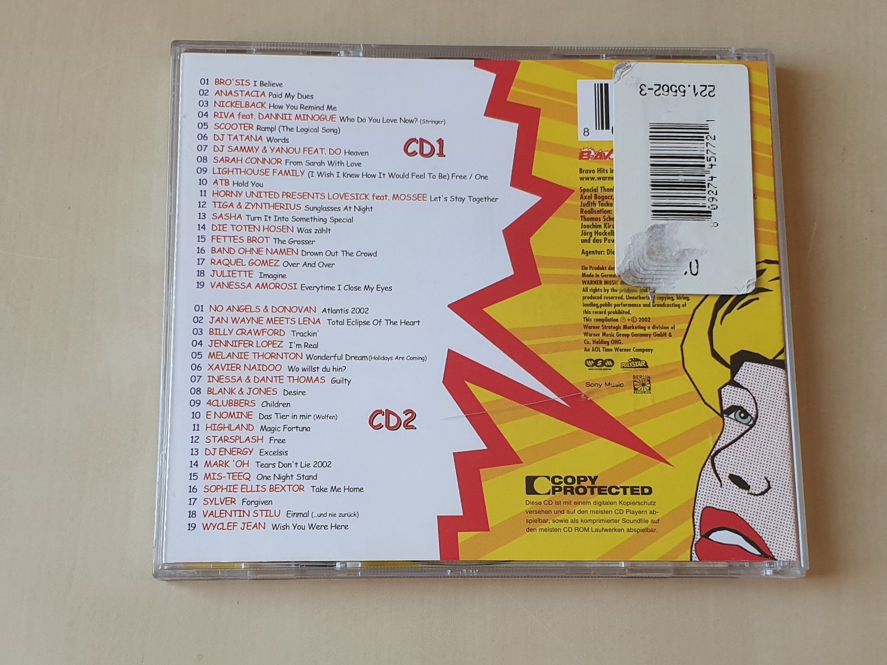 CD: Bravo Hits 36 – Usato da Stansstad venduto da collectorsshop 1
