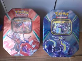 Pokémon TCG Paldea Legends Tin Koraidon & Miraidon NEW ENG