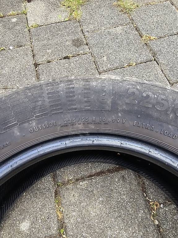 Pneumatici & Ruote complete: Continental 225 / 55 R 16 – Usato da Meltingen venduto da mergimmorina 3