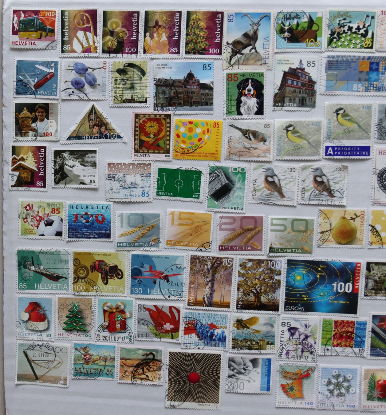 Alle Briefmarken: Briefmarken CH 2001-2010 – Gebraucht aus Oberentfelden von lakipul 5