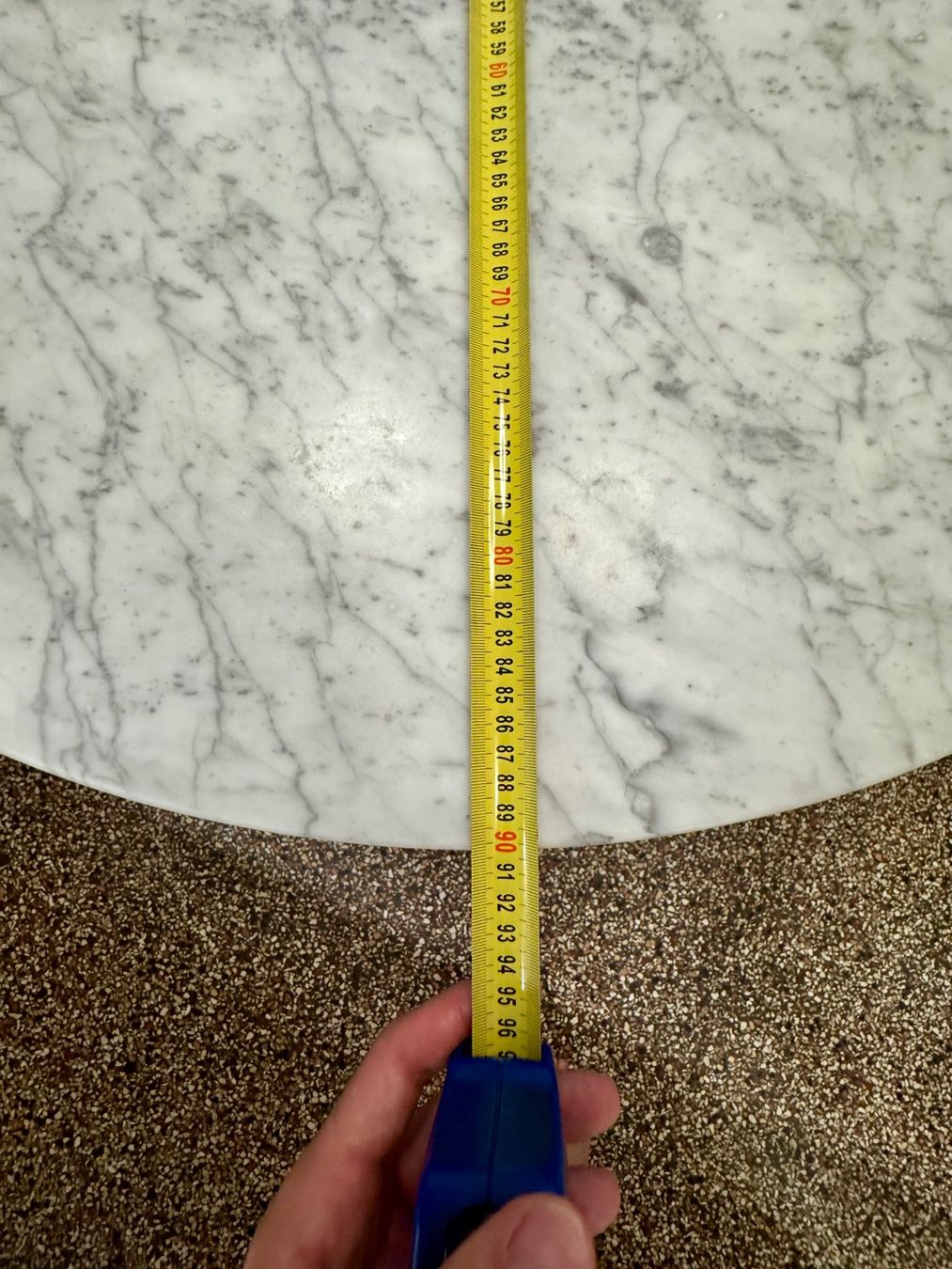 Tische: Bistrotisch - Marmorplatte 90cm – Gebraucht aus Bern von jensstr1979 3