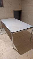 USM Haller Bürotisch 200x100cm, weiss