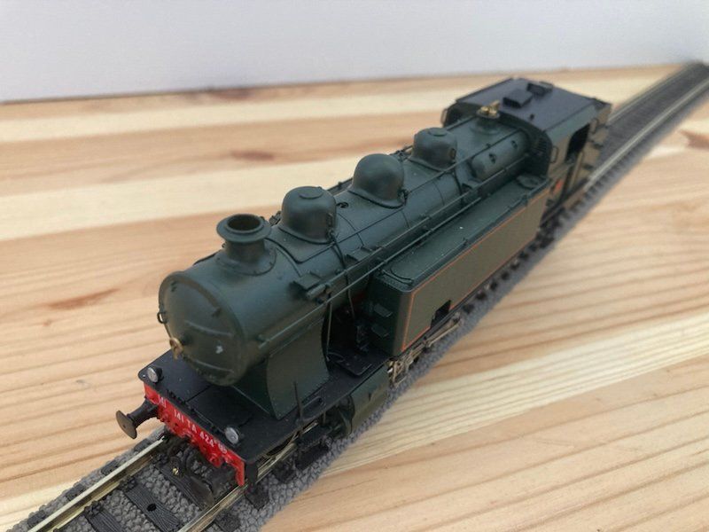 FULGUREX - SNCF - Vapeur 141 Ta 424 - Verte - H0 - Top !! (Wr-832) EUR