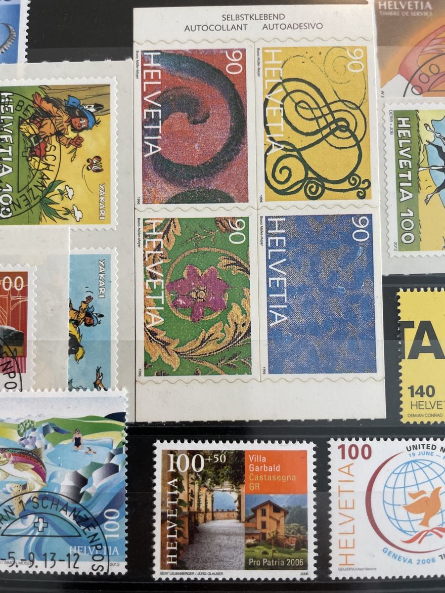 Tutti i francobolli: Abart 20 Briefmarke Top Lot – Usato da Muri AG venduto da Briefmarke-Schweiz 2