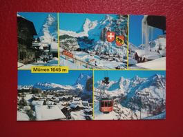 AK Mürren Bern Winter mehrbildrig