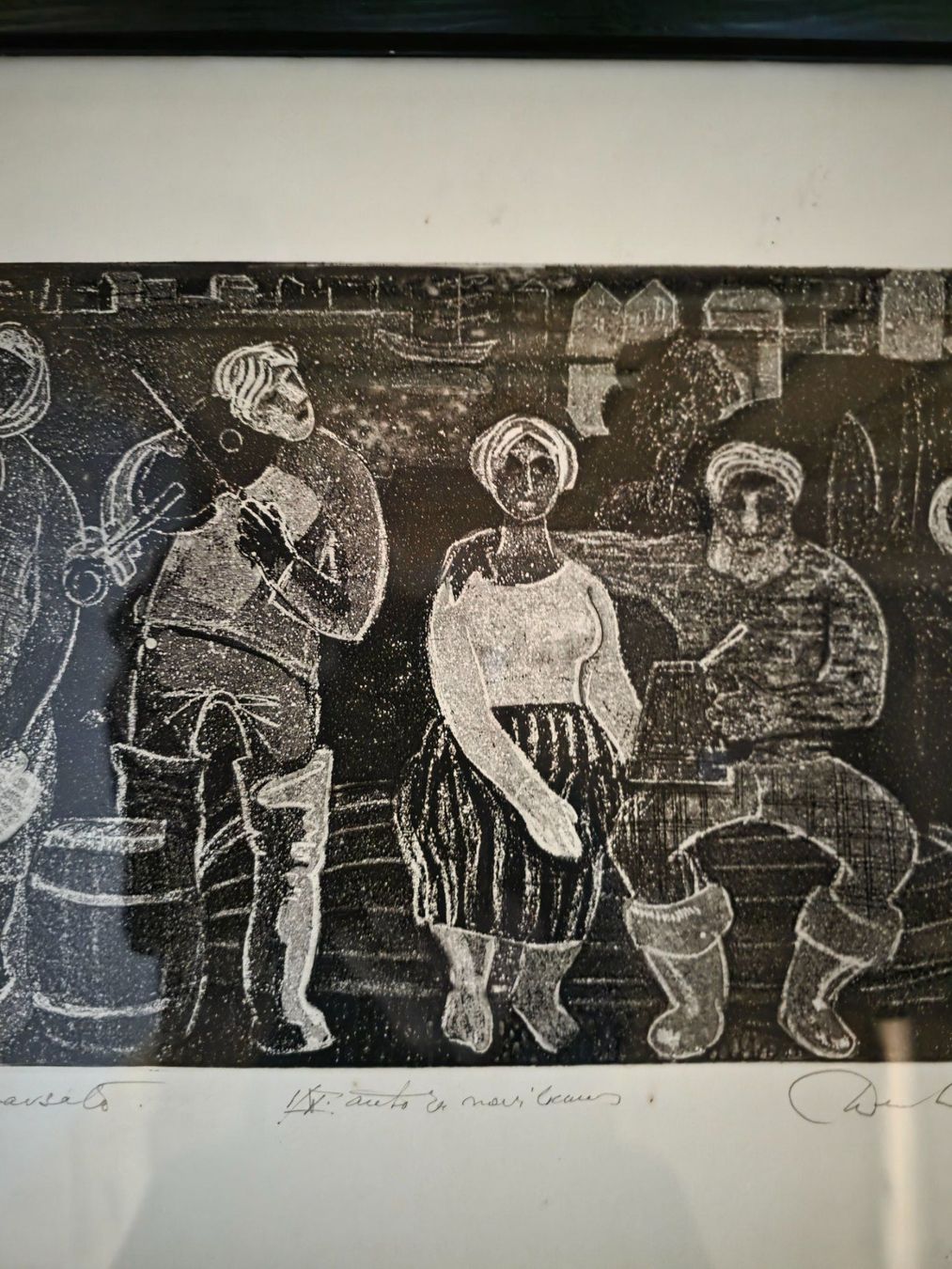 Foto & Immagini: Bild Lithografie Holzschnitt signiert – Usato da Walterswil BE venduto da Lonitti 8