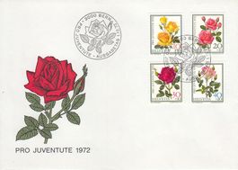 1972  Pro Juventute FDC