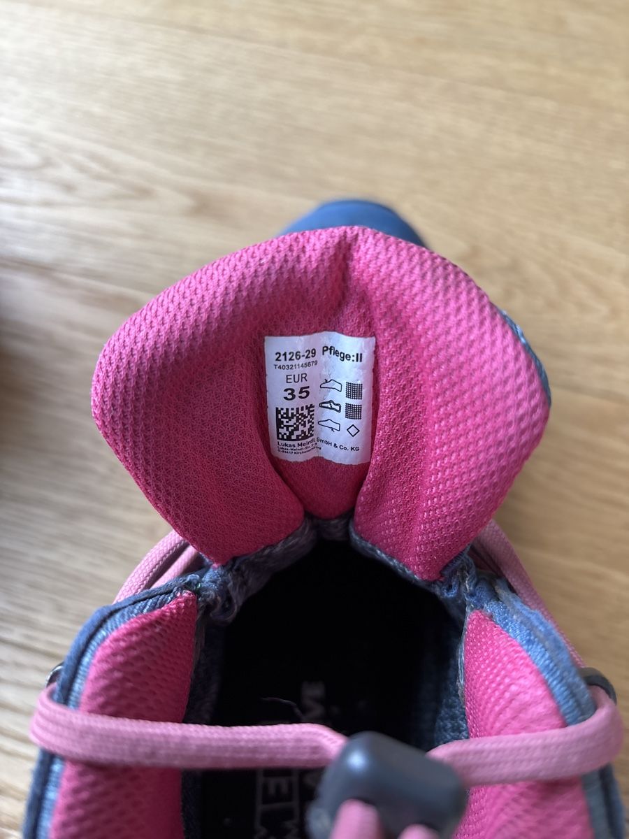 Meindl Schuhe für Mädchen: Chaussures de randonnée Meindl -taille 35 – Gebraucht aus Lonay von car_l9sk 4
