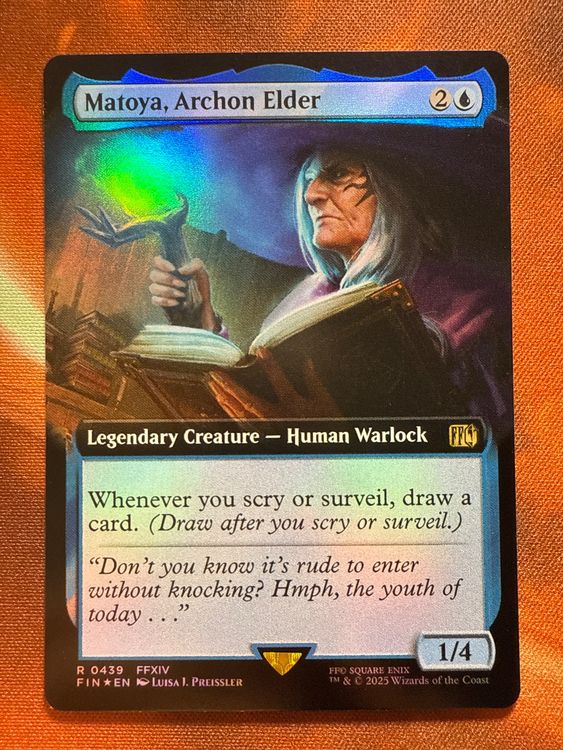 Matoya, Archon Elder FOIL Variant 0439 Final Fantasy (Neu (gemäss ...