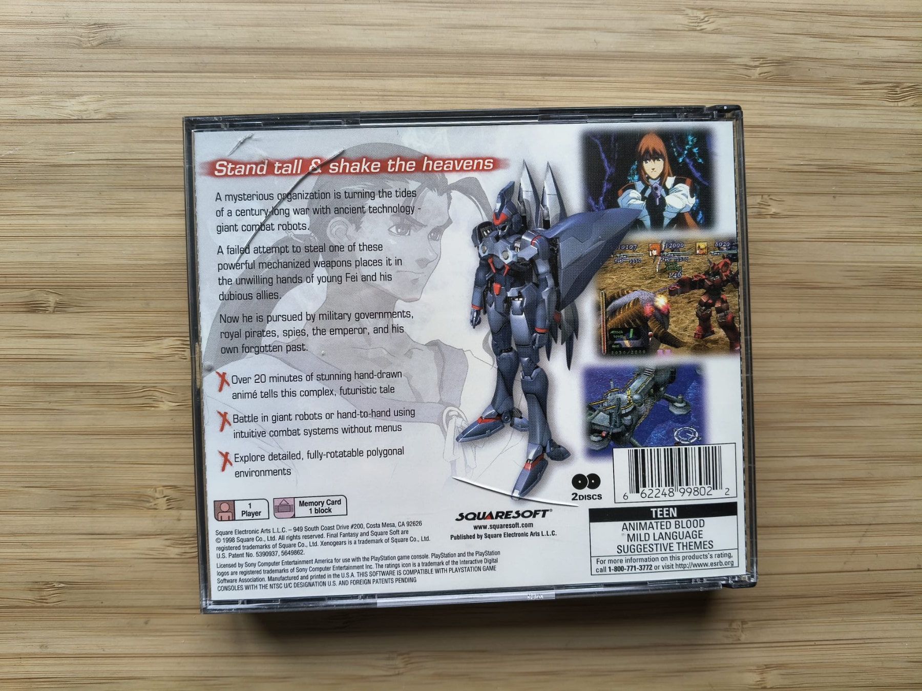 Giochi: Xenogears NTSC (PS 1) – Usato da Riedholz venduto da ste_96cd 1