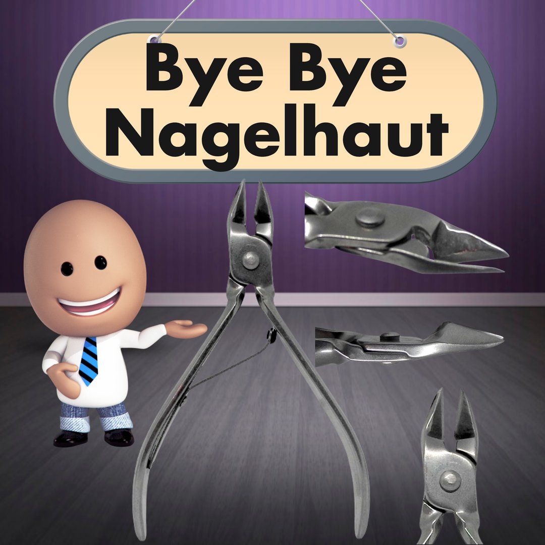 Unghie finte: Nagelhaut-Zange 9cm / 1 cm – Nuovo e nell'imballaggio originale da Schiers venduto da Heluma