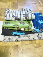 Stoffpaket Jersey Kinderstoffe Dinos Wikinger Auto 