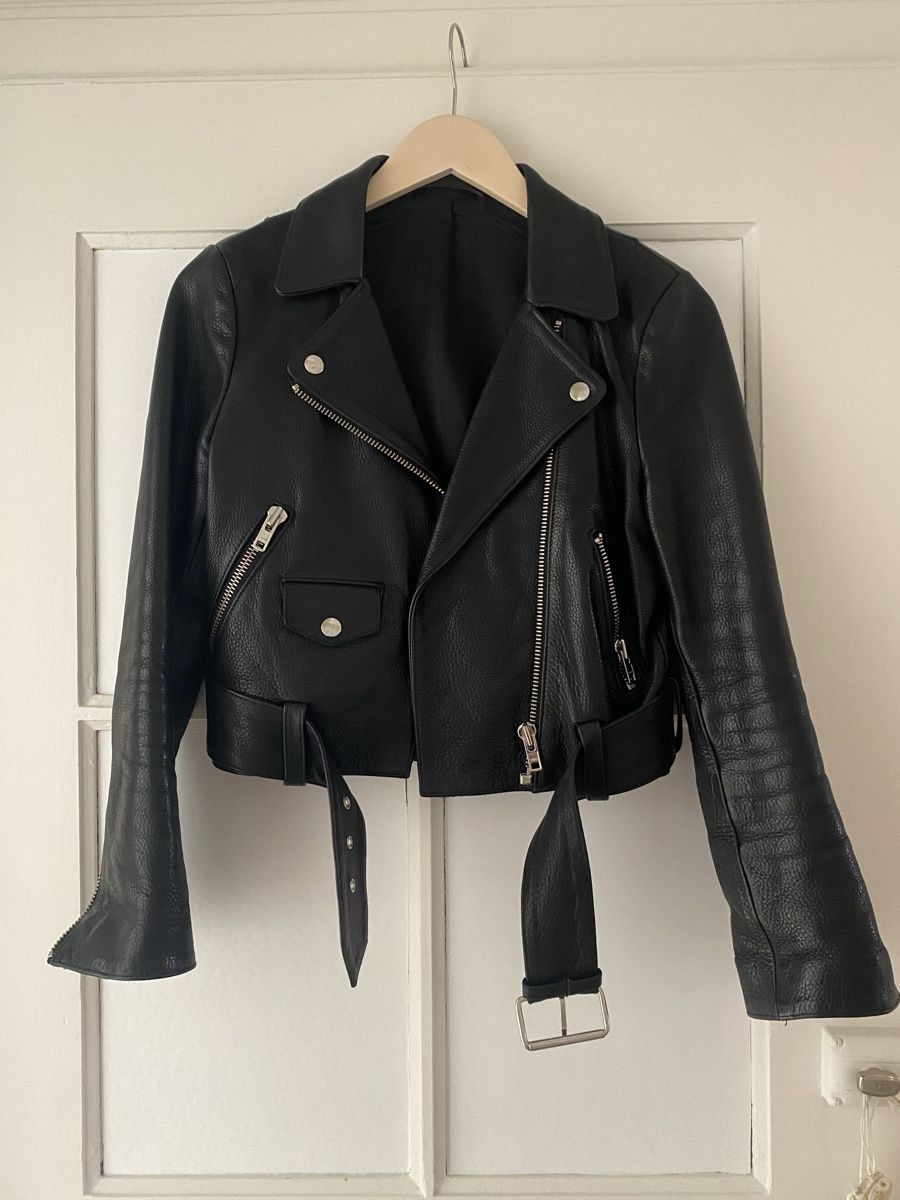 Other Stories Giacche: Kurze Lederjacke &other Stories Gr. 36 – Nuovo (secondo la descrizione) da Basel venduto da kar_6lxm