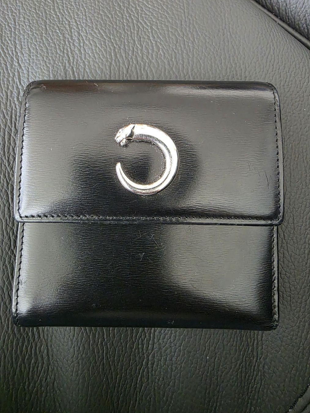 Cartier Portafogli: Cartier - Panthère - Portefeuille - Noir  – Usato da Grand-Lancy venduto da Precision-GE 1