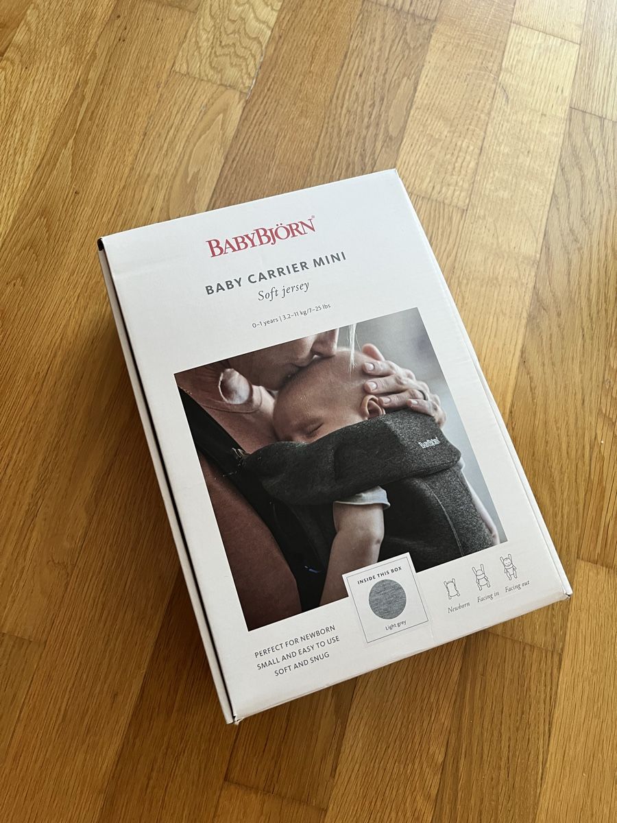 Babybjörn Marsupi portabebè: BABYBJÖRN marsupio "Mini" per bebè – Usato da Sorengo venduto da R.B.8276