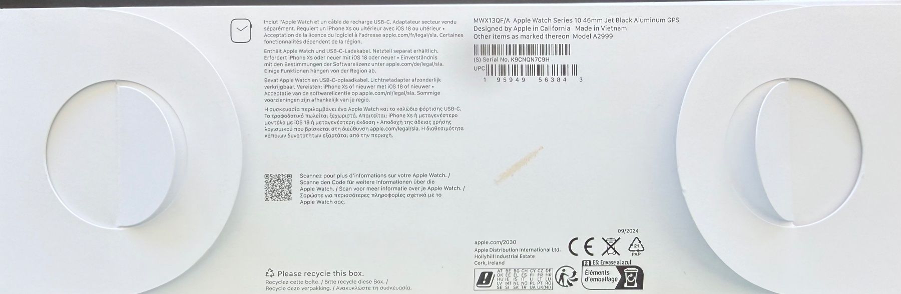 Apple Smartwatch: Apple Watch Series 10 GPS – Usato da Zürich venduto da ser_sch 1