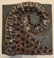 Unikat Kunst Wandrelief Keramik