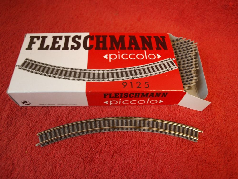 9125 20 Stück spur N Schienen von Fleischmann getestet | Kaufen auf Ricardo