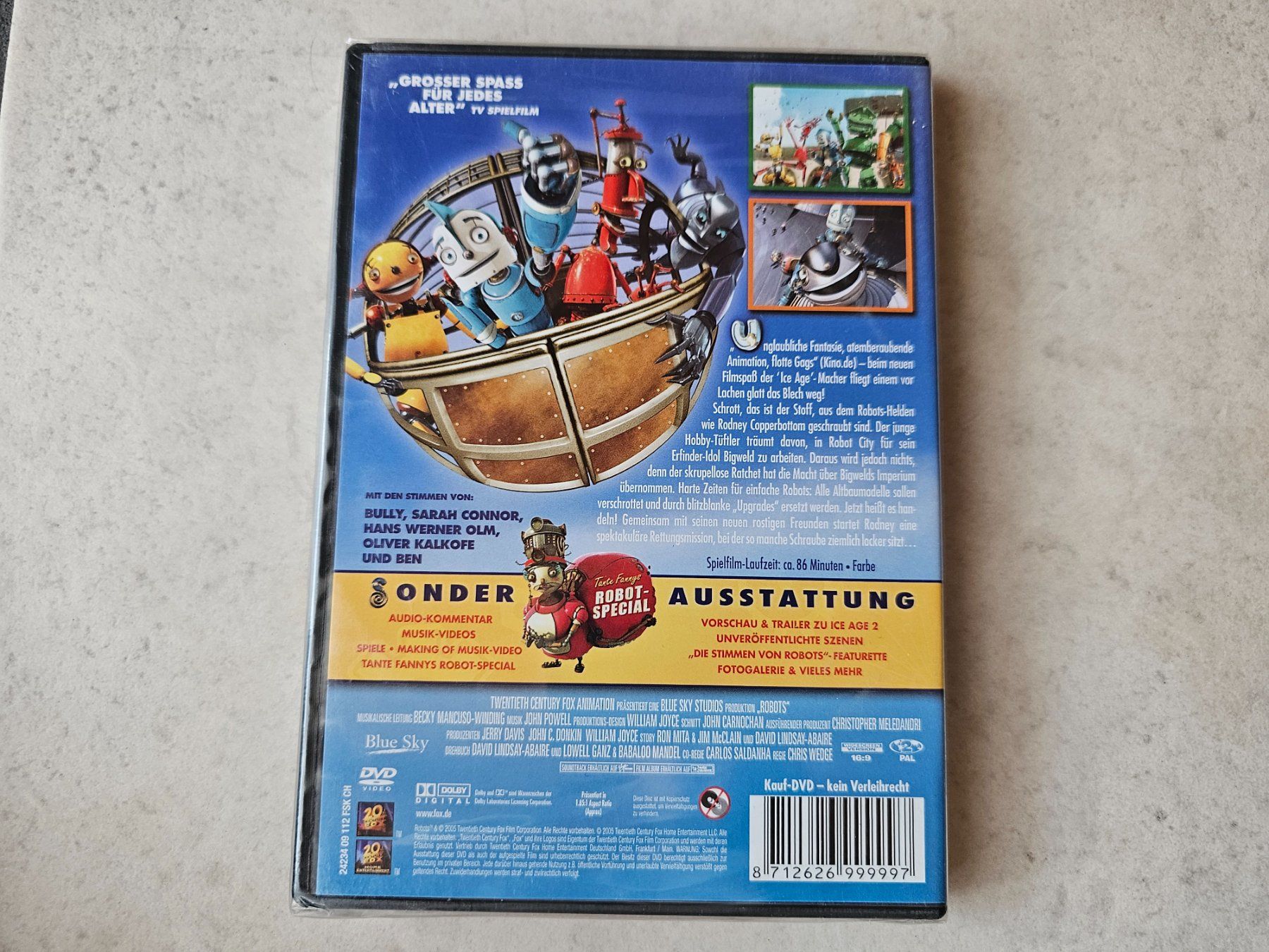 Tous les DVDs: Robots  /  Fabrikneu – Neuf avec emballage d'origine à Schneisingen par backstore24 1