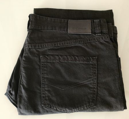 Herren Jeans OLYMP schwarz Grösse 38/34