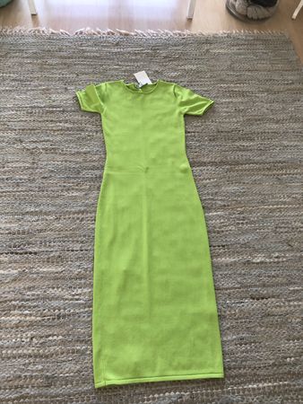 Grünes Kleid von Zara, S.Neu!