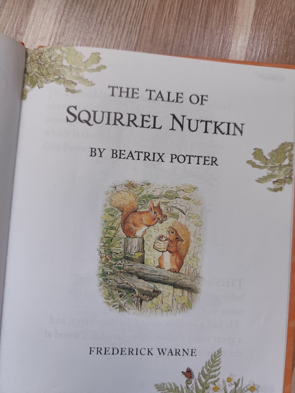 Libri: Beatrix Potter The Tale of Squirrel Nutkin – Usato da Mägenwil venduto da VintageGirly 3