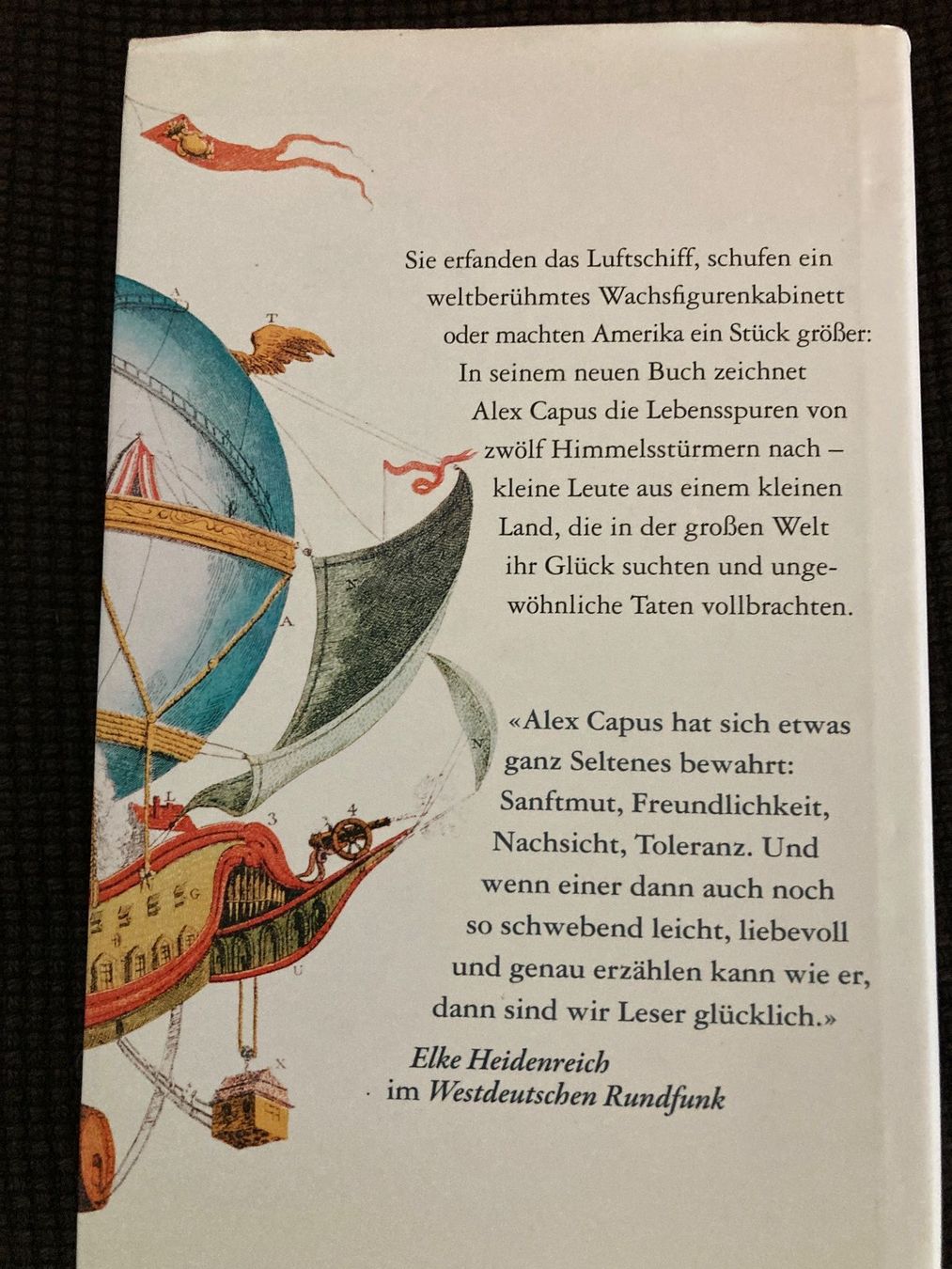 Libri: Alex Capus, Himmelsstürmer – Usato da Baden venduto da Yoyo1 1