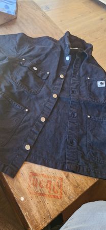 Carhartt WIP Hemdjacke schwarz Grösse M guter Zustand