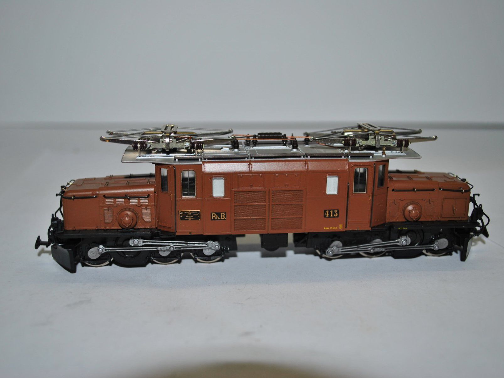 Bemo Modellini di ferrovie: Bemo Elektrolok RhB 1255 (PDB317) – Usato da Aarwangen venduto da Bahnsupport
