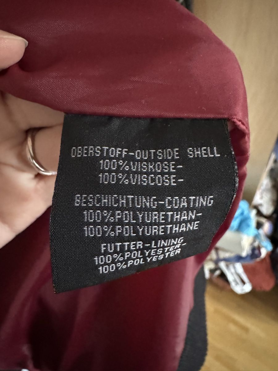 Jacken: Peckott, schwarze Männer Lederjacke 3XL – Gebraucht aus Thalwil von Eliza_beth 4
